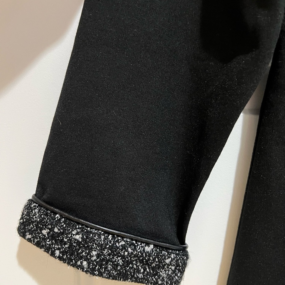TALBOTS ULTRAKNIT BLACK FUNNEL NECK TUNIC - Picture 4 of 5